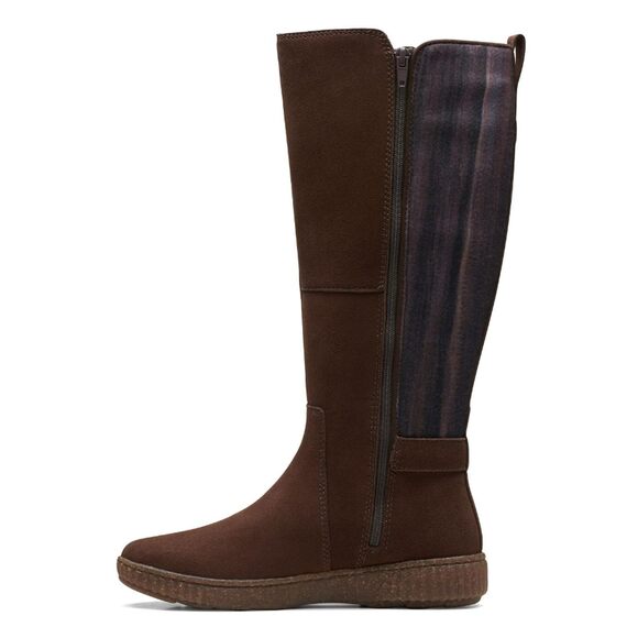 NWT Clarks Caroline Style Dark Brown Suede 6.5 B (M) - Picture 5 of 6
